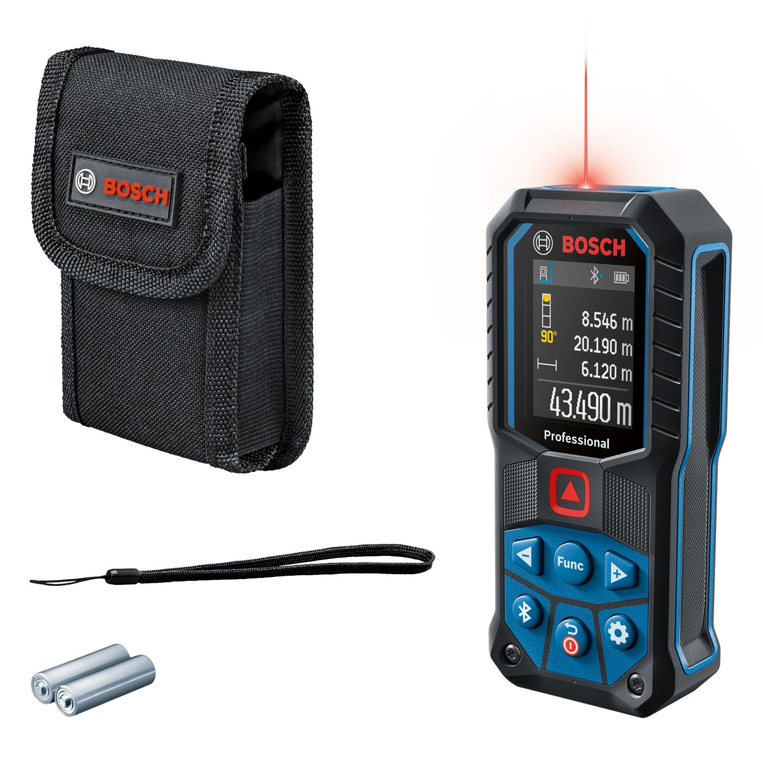  2 - Далекомір лазерний Bosch GLM 50-27 C, 0.05-50м, ±1.5мм, IP65, 0.2кг 0.601.072.T00