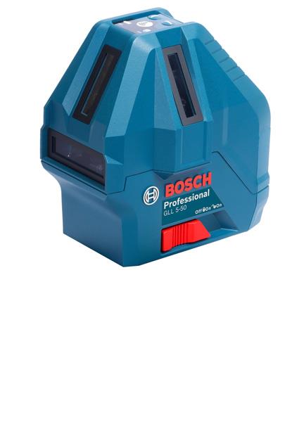  1 - Нiвелiр лазерний BOSCH GLL 5-50X, до 50м, , ±0.2мм/м, 3 проміня, сумка, перехiдник до штативу 0.601.063.N00