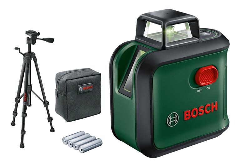  13 - Нівелір лазерний Bosch UniversalLevel 360 Set, до 24м, ±0.4мм/м, +TT150 +висок, 0.56кг 0.603.663.B04