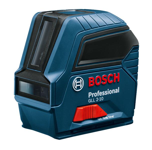  4 - Нівелір лазерний Bosch GLL 2-10 до 10м, ±0.3мм/м, IP 54 0.601.063.L00
