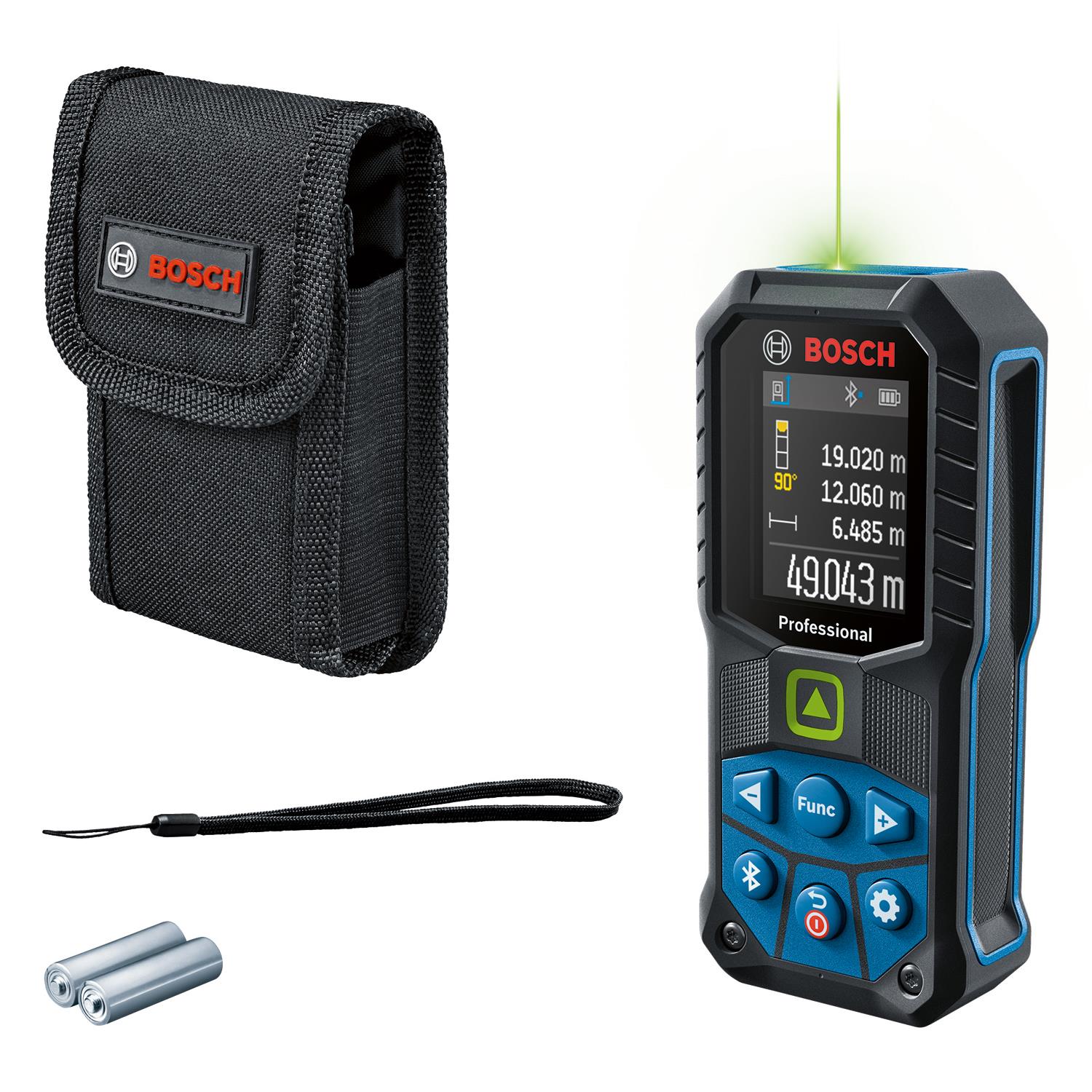  5 - Далекомір лазерний Bosch GLM 50-27 CG, 0.05-50м, ±1.5мм, IP65, 0.17кг 0.601.072.U00