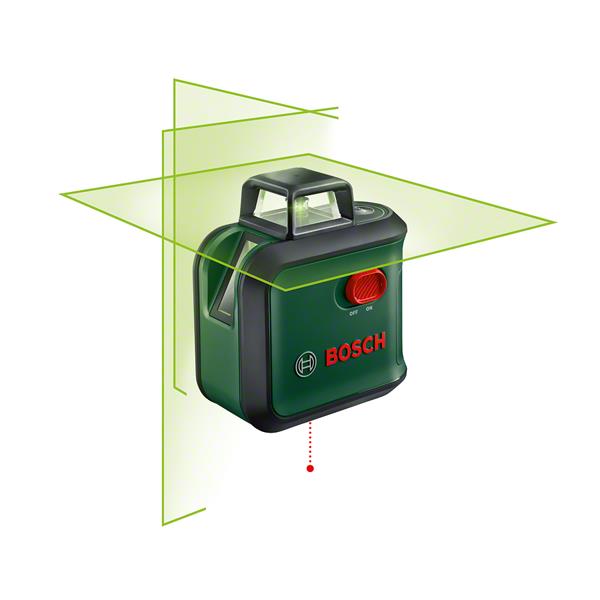  9 - Нівелір лазерний Bosch UniversalLevel 360, до 24м, ±0.4мм/м, +висок, 0.56кг 0.603.663.B03