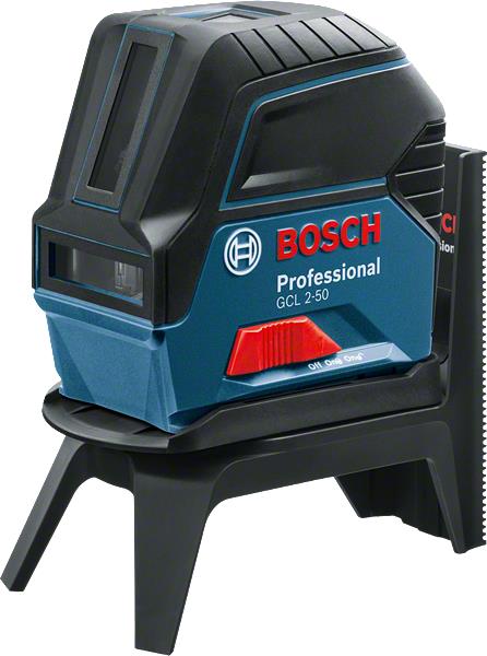  8 - Нівелір лазерний Bosch GCL 2-50, до 15м, ±0.3мм/м, + RM1 + BM3 + LR6 + кейс, 0.5кг 0.601.066.F01