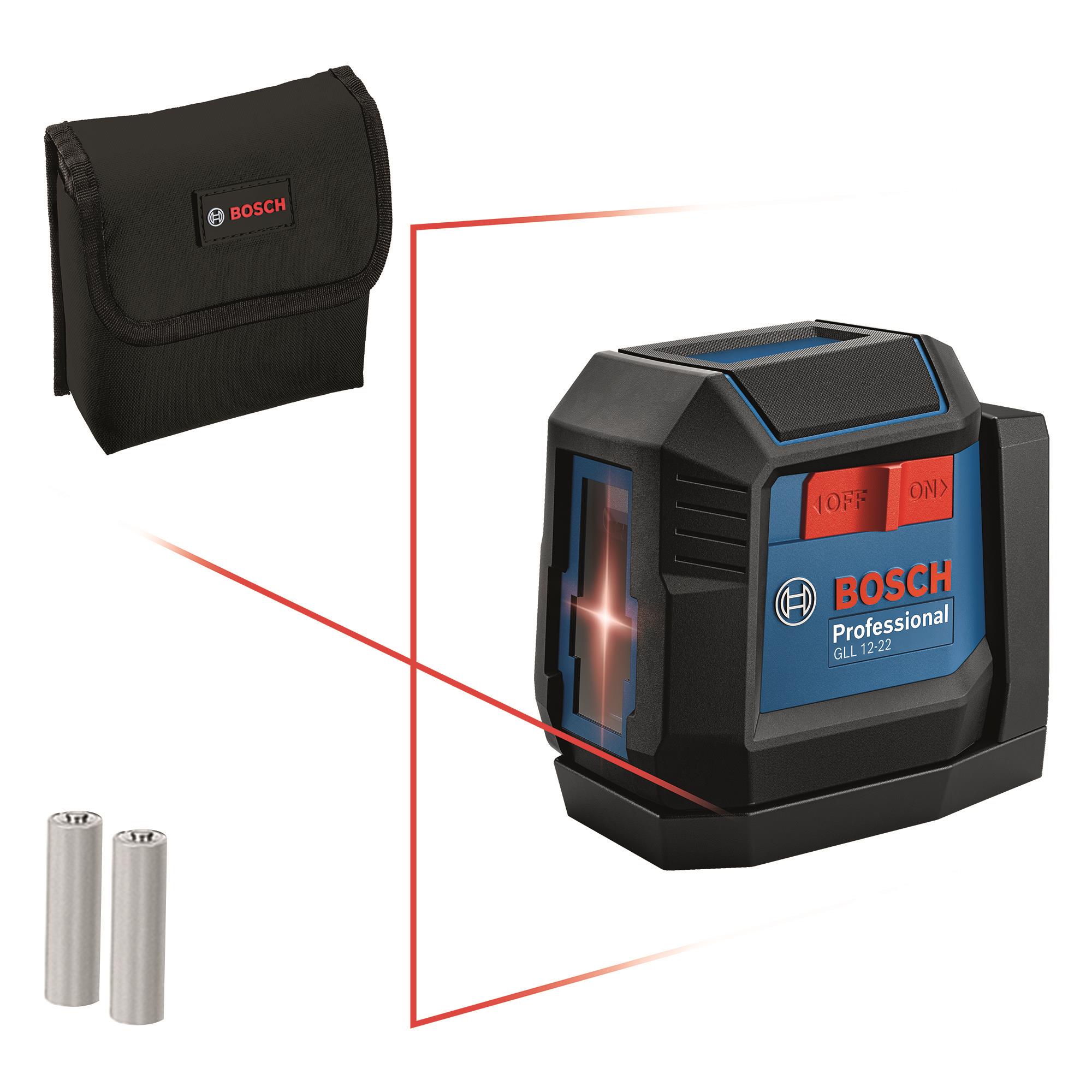  5 - Нівелір лазерний Bosch GLL 12-22, до 12м, 0.3мм/м, чохол, 0.35кг 0.601.065.220