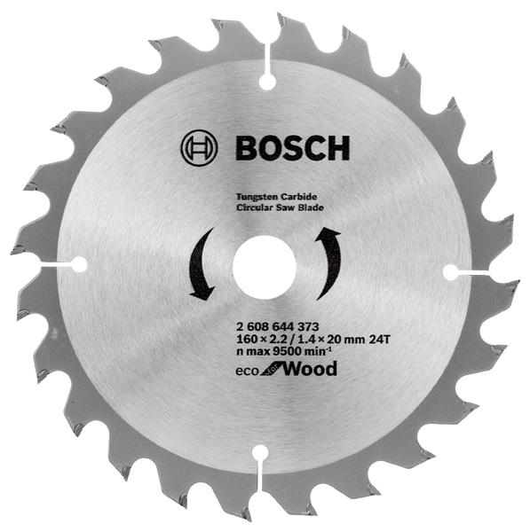  1 - Диск пиляльний Bosch Eco for WO 160x20/16-24T 2.608.644.373