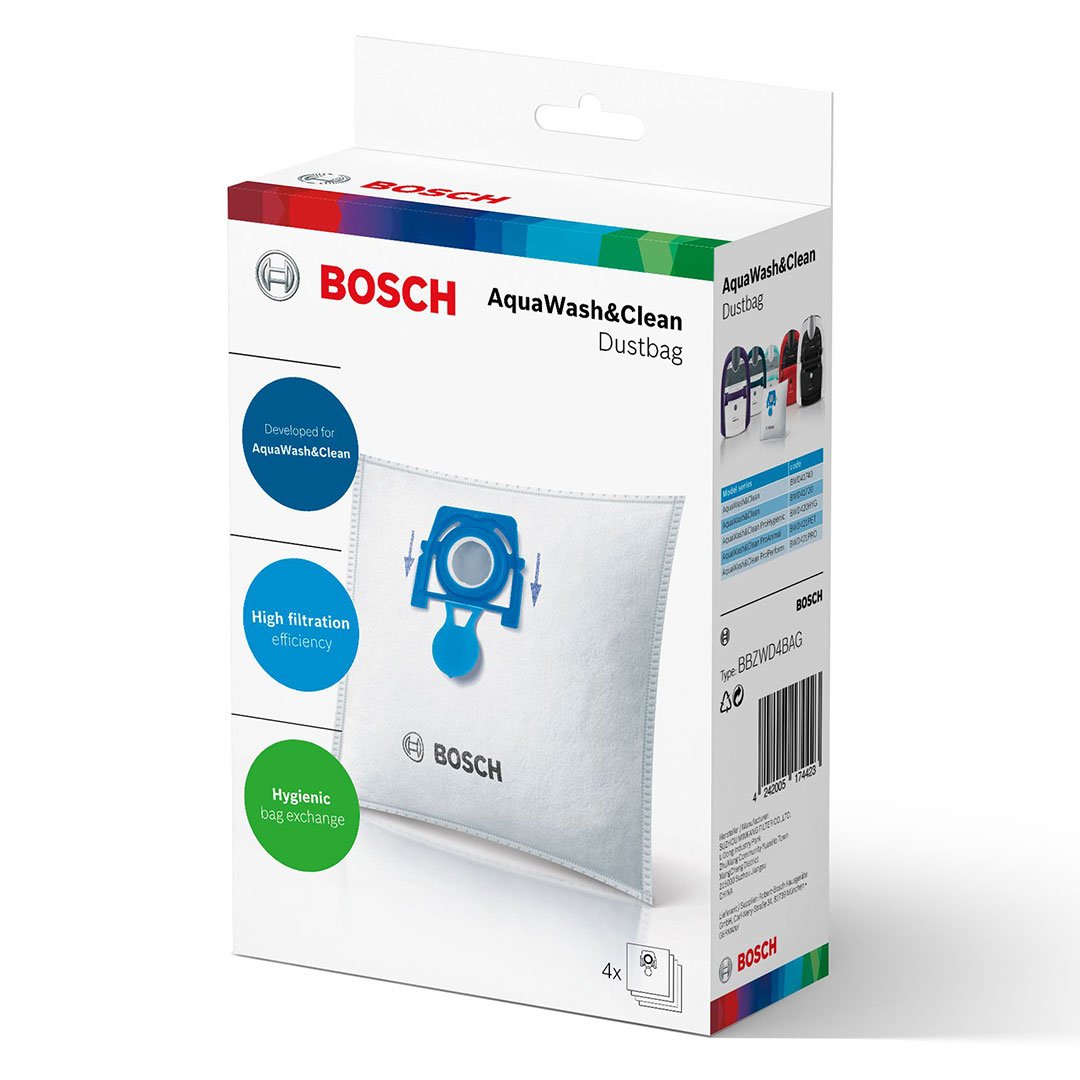  2 - Набір одноразових мішків для мийних пилососів BOSCH BBZWD4BAG