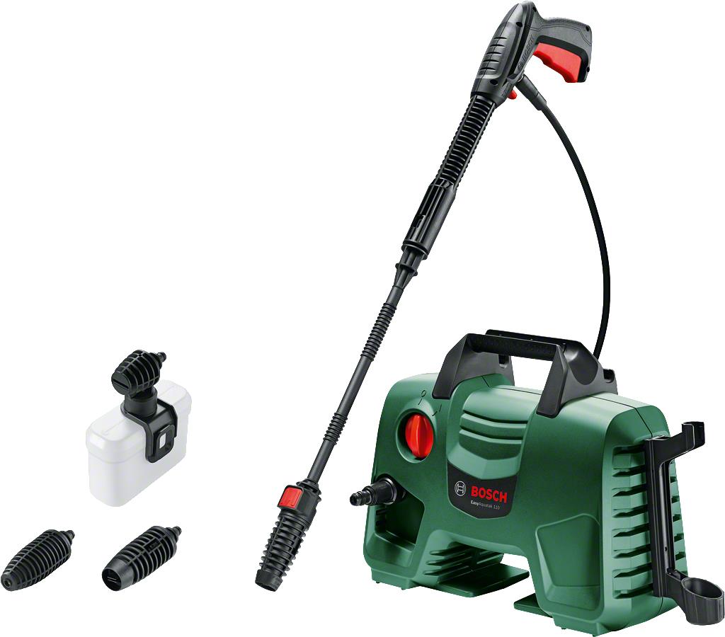  5 - Мінімийка високого тиску Bosch EasyAquatak 110, 1300Вт, 110бар, 330л/год, шланг 5м, 3.8кг 0.600.8A7.F00