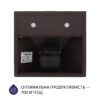 Витяжка купольна Minola HK 5212 BR 700 LED