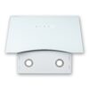 Витяжка декоративна похила Minola HVS 6612 WH 1000 LED