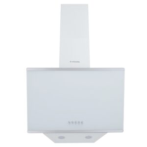  1 - Витяжка декоративна похила Minola HDN 5202 WH/INOX 700 LED
