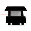 Витяжка декоративна похила WEILOR WDS 6280 BL 1200 LED