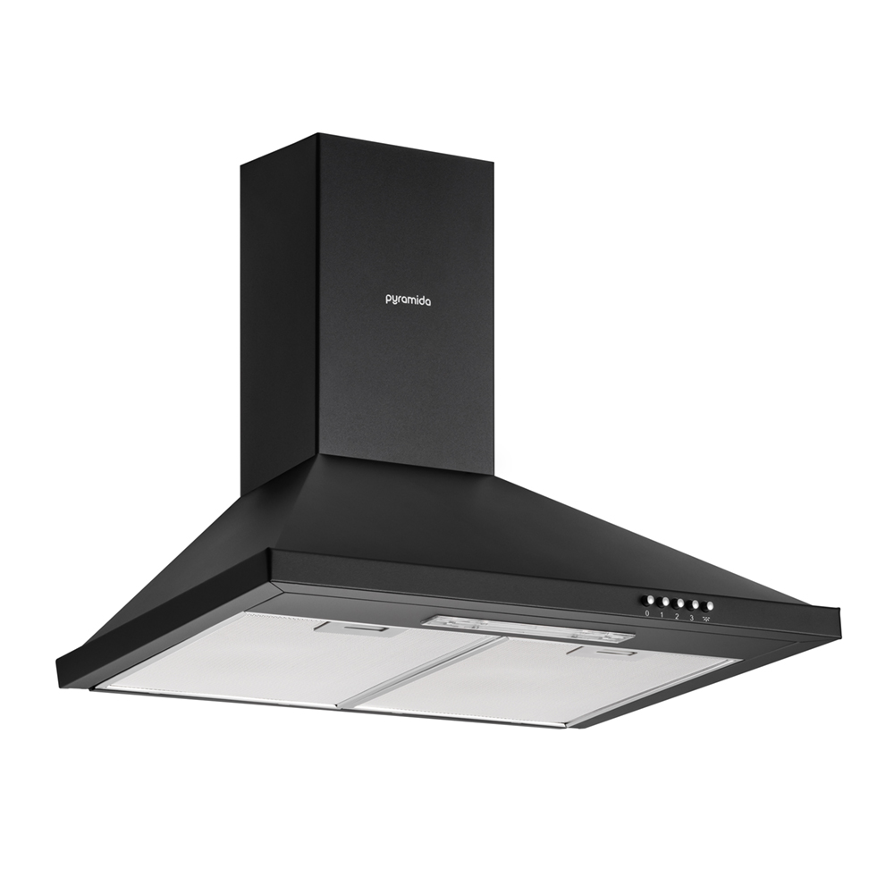  2 - Витяжка декоративна Pyramida KT 60 BL