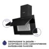 Витяжка декоративна похила Minola HDN 6124 BL LED