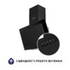 Витяжка декоративна похила Minola HDN 6124 BL LED