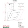 Витяжка декоративна похила Perfelli DN 613 W