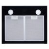 Витяжка Т-подібна Minola TS 6722 BL 1100 LED GLASS