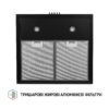 Витяжка купольна Perfelli K 5202 BL 700 LED
