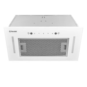  8 - Витяжка повно вбудована Perfelli BIS 58844 WH 1200 LED