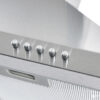 Витяжка купольна Ventolux MILANO 60 INOX (1000) PB