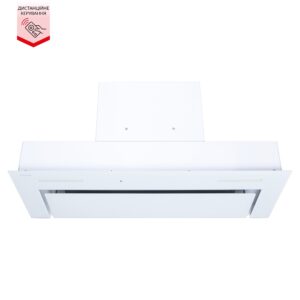  6 - Витяжка повно вбудована Perfelli BISP 7873 WH LED Strip GLASS
