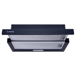  5 - Витяжка телескопічна Minola HTL 6234 BL 700 LED GLASS