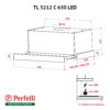Витяжка телескопічна Perfelli TL 5212 C S/I 650 LED