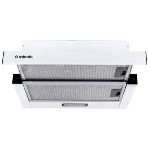  2 - Витяжка телескопічна Minola HTL 5214 WH 700 LED