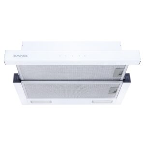  2 - Витяжка телескопічна Minola HTLS 6935 WH 1300 LED