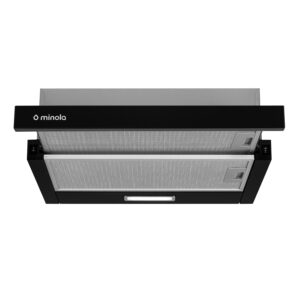  8 - Витяжка телескопічна Minola HTL 514 BL LED