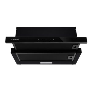  6 - Витяжка телескопічна Minola HTLS 6634 BLF 1000 LED GLASS
