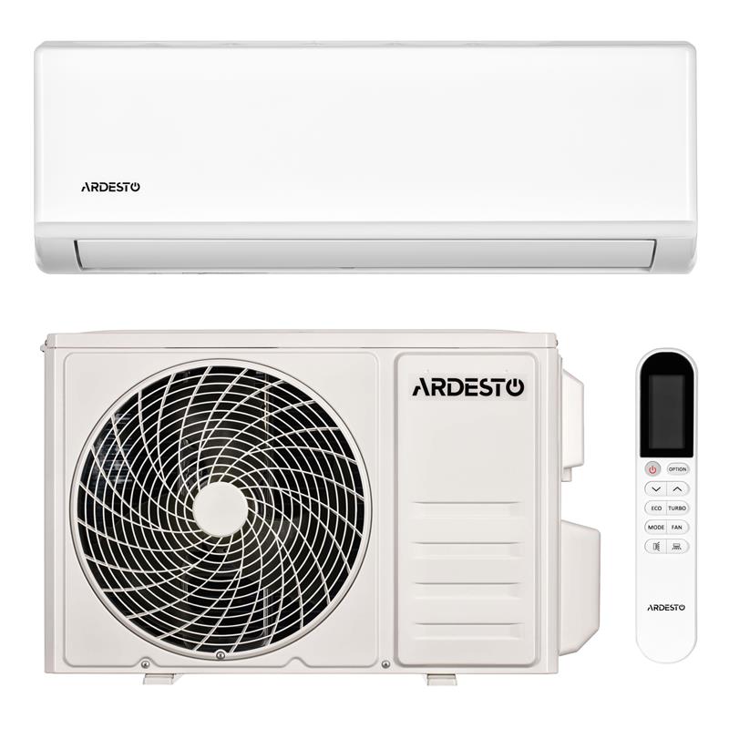  8 - Кондиціонер Ardesto ARD-E09-R32 25м2 on/off 9000BTU 2.5кВт A/A -7°С R32 білий ARD-E09-R32
