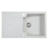 Мийка кухонна гранітна Perfelli FELICINETTO PGF 114-78 WHITE