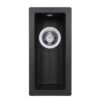 Мийка кухонна гранітна Perfelli ESTO PGE 101-22 BLACK METALLIC