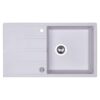 Мийка кухонна гранітна Perfelli RIVIERA PGR 114-86 WHITE