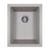 Мийка кухонна гранітна Perfelli ESTO PGE 101-38 GREY METALLIC