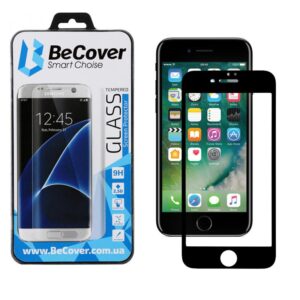 1 - Захисне скло BeCover для Apple iPhone 7 Plus/8 Plus 3D Black (701042)