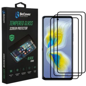  4 - Захисне скло BeCover для Tecno Camon 18 Premier Black (707327)