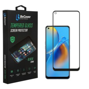  3 - Захисне скло BeCover для Oppo A74 4G Black (706656)