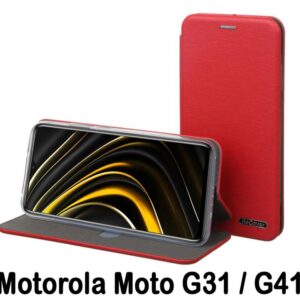  5 - Чохол-книжка BeCover Exclusive для Motorola Moto G31/G41 Burgundy Red (707912)