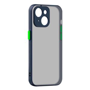  3 - Чохол-накладка Armorstandart Frosted Matte для Apple iPhone 14 Navy Blue (ARM64481)