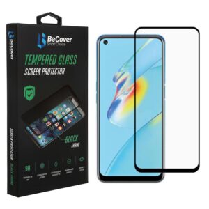  3 - Захисне скло BeCover для Oppo A54 Black (706655)