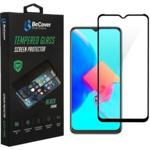  3 - Захисне скло BeCover для Tecno Spark 8p (KG7n) Black (708166)