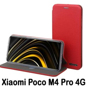  2 - Чохол-книжка BeCover Exclusive для Xiaomi Poco M4 Pro 4G Burgundy Red (707924)