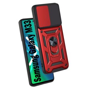  1 - Чохол-накладка BeCover Military для Samsung Galaxy M33 SM-M336 Red (707389)