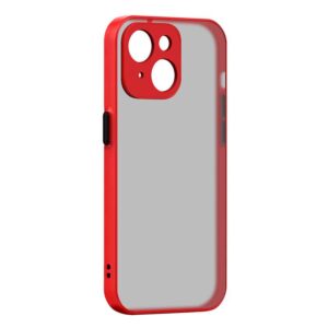  8 - Чохол-накладка Armorstandart Frosted Matte для Apple iPhone 14 Red (ARM64477)