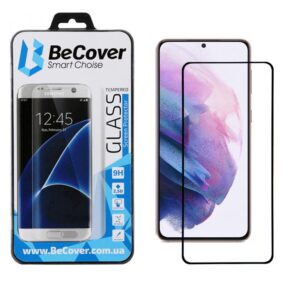  8 - Захисне скло BeCover для Samsung Galaxy S21+ SM-G996 Black (705916)