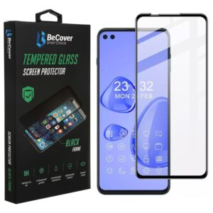  7 - Захисне скло BeCover для Motorola Moto G100 Black (706895)