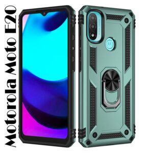  6 - Чохол-накладка BeCover Military для Motorola Moto E20 Dark Green (707402)