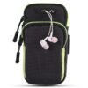 Спортивний чохол на руку BeCover BC0011 6.5″ Black/Yellow (705346) + органайзер для навушників