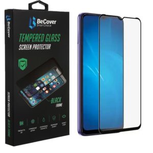  3 - Захисне скло BeCover для Tecno Spark Go 2022 (KG5m) Black (708165)